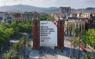 Región de Murcia y Volotea lanzan una innovadora campaña de publicidad para promocionar los vuelos directos a Barcelona