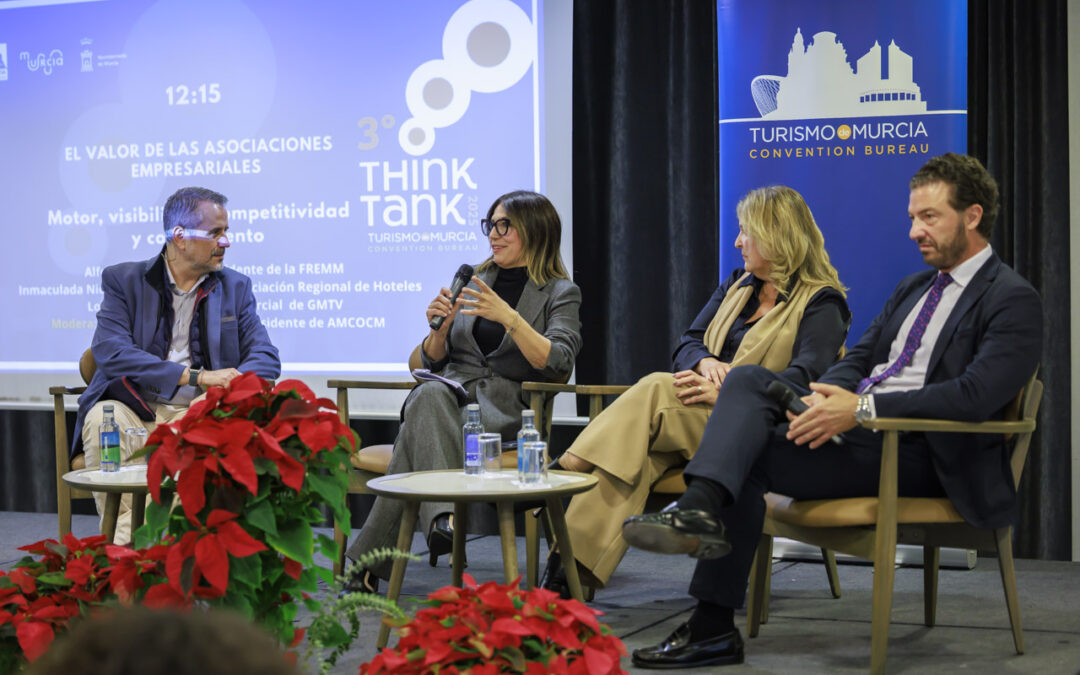 Murcia Convention Bureau celebra el tercer Think Tank centrado en las asociaciones en los entornos empresariales.