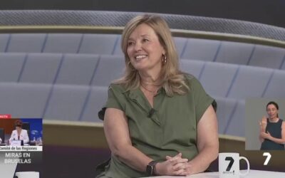 Carmen Antón, en La 7 TV